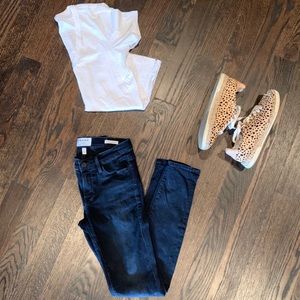 Frame Denim Le Skinny de Jeanne. Size 27.